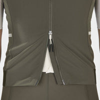 Fingercrossed Road Wind Vest Men Wind Weste Antique Olive