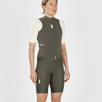 Fingercrossed Road Wind Vest Women Wind Weste Olive
