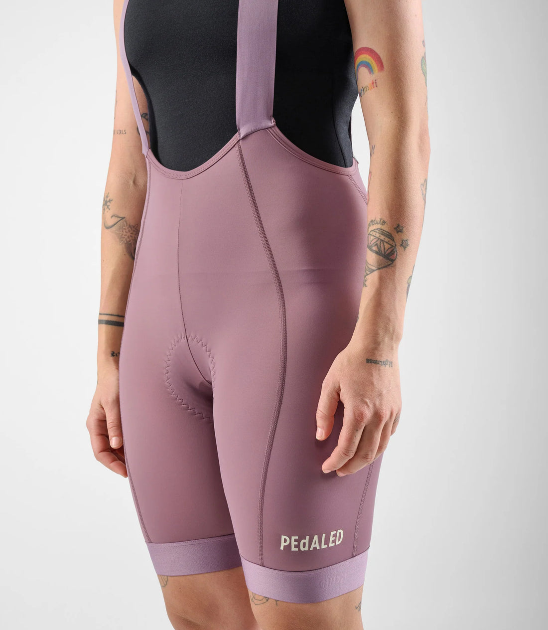 Pedaled Element Women's Bib Shorts Trägerhose Lilac