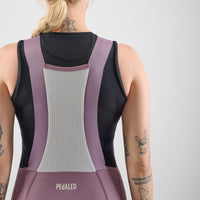 Pedaled Element Women's Bib Shorts Trägerhose Lilac