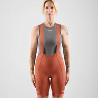 Pedaled Element Women's Bib Shorts Trägerhose Orange