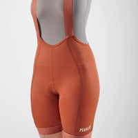 Pedaled Element Women's Bib Shorts Trägerhose Orange