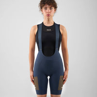 Pedaled Odyssey Women's Bib Shorts Trägerhose Dark Navy