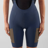 Pedaled Odyssey Women's Bib Shorts Trägerhose Dark Navy