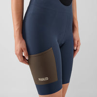 Pedaled Odyssey Women's Bib Shorts Trägerhose Dark Navy