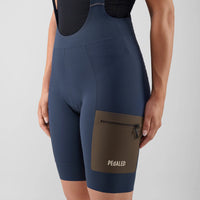 Pedaled Odyssey Women's Bib Shorts Trägerhose Dark Navy