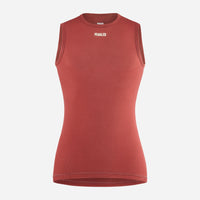 Pedaled Element Women's Base Layer Sleeveless Radunterhemd ärmellos Dark Red