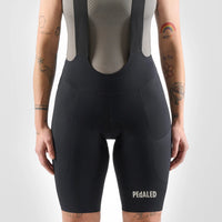 Pedaled Element Lightweight Women's Bib Shorts Trägerhose Black