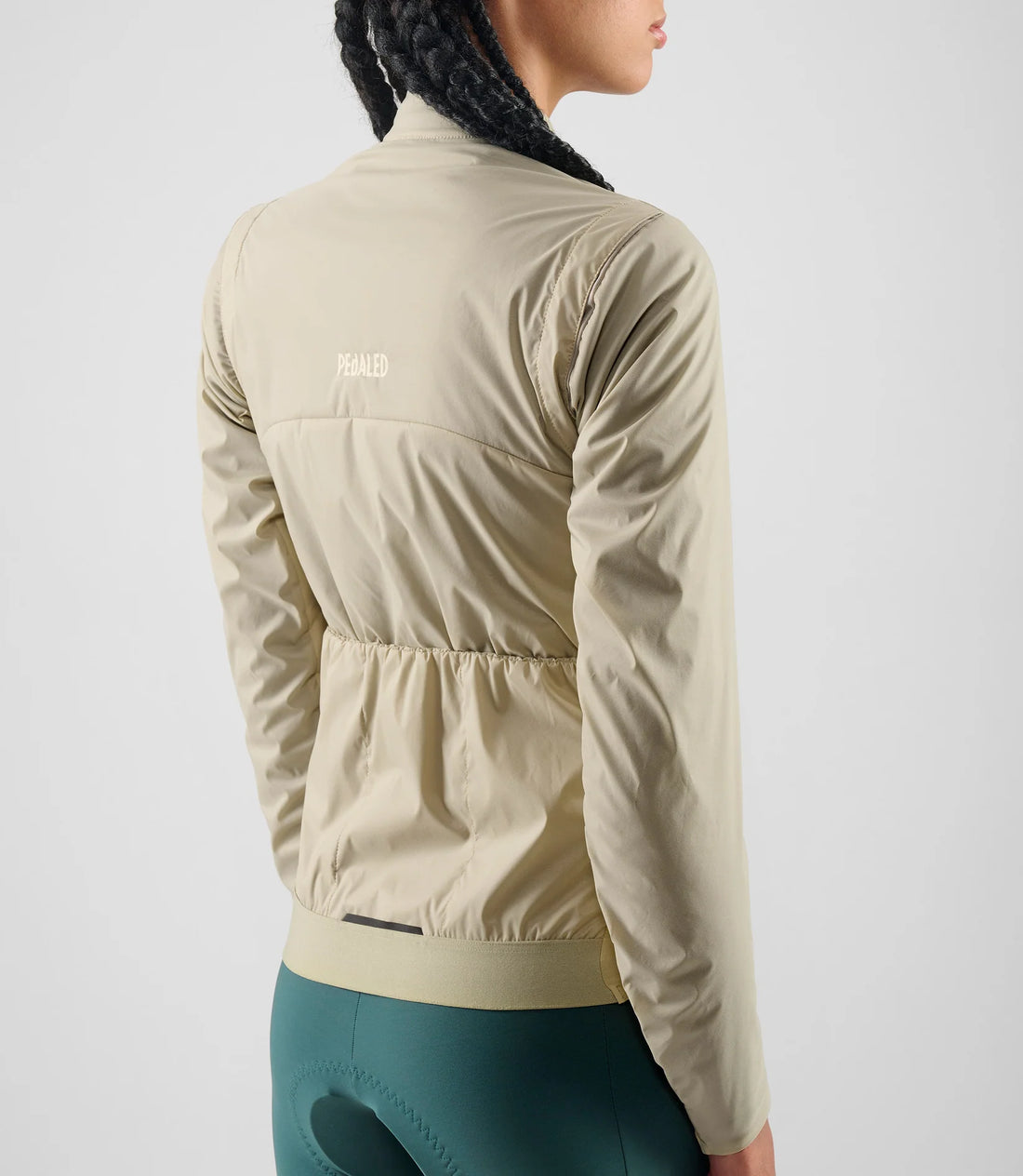 Pedaled Element Alpha® Womens' Jacket Winter Fahrradjacke Light Grey