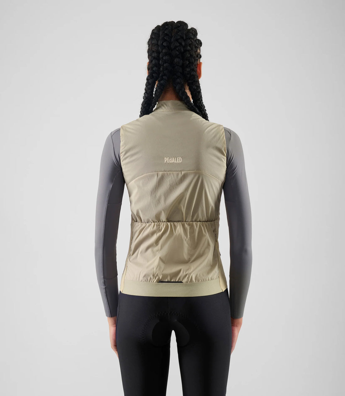 Pedaled Element Alpha® Women's Vest Thermo Weste Light Grey