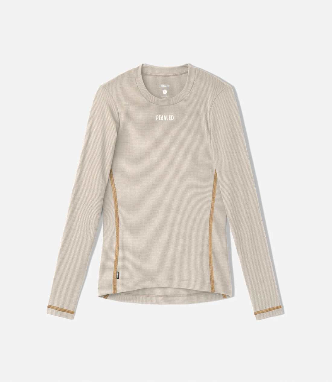 Pedaled Odyssey Power Dry® Women's Base Layer Radunterhemd langarm Light Grey