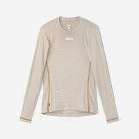 Pedaled Odyssey Power Dry® Women's Base Layer Radunterhemd langarm Light Grey