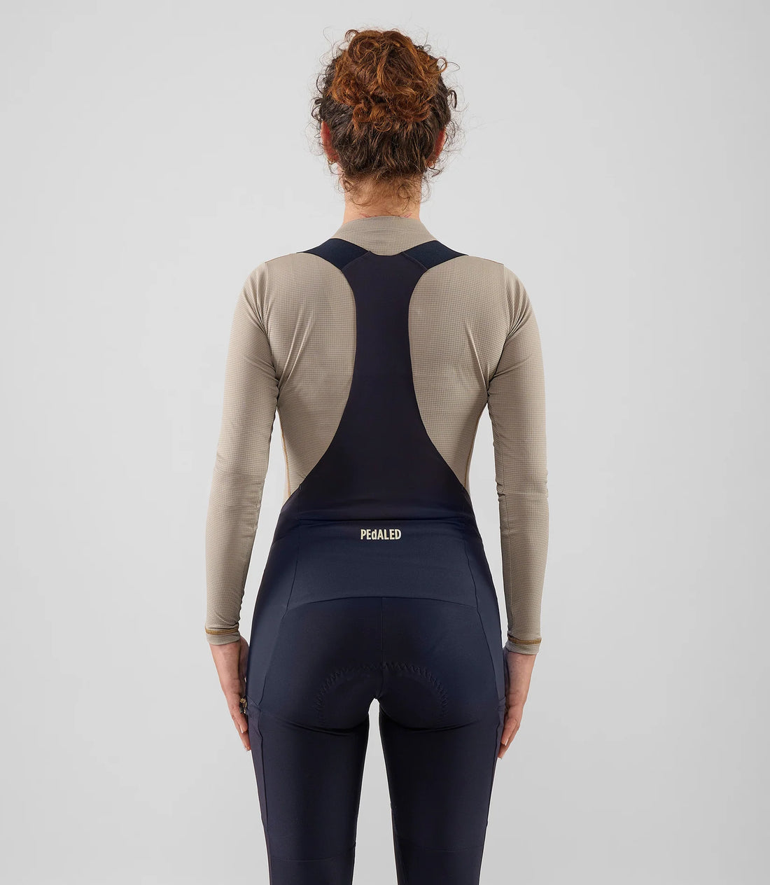 Pedaled Odyssey Power Dry® Women's Base Layer Radunterhemd langarm Light Grey