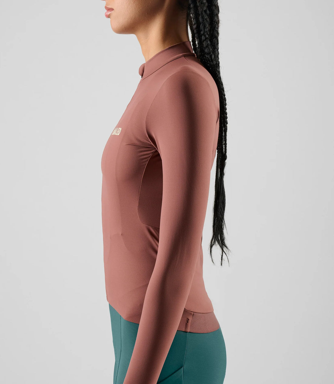 Pedaled Element Women's Long Sleeve Jersey Radtrikot langarm Raisin Purple
