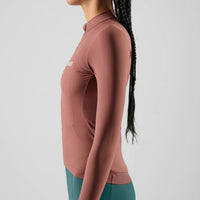 Pedaled Element Women's Long Sleeve Jersey Radtrikot langarm Raisin Purple