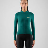Pedaled Element Women's Long Sleeve Jersey Radtrikot langarm Teal