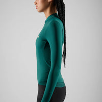 Pedaled Element Women's Long Sleeve Jersey Radtrikot langarm Teal