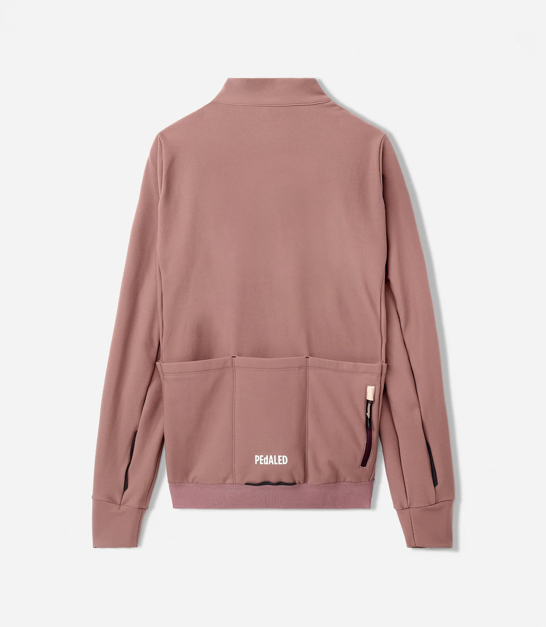 Pedaled Odyssey Women's Long Sleeve Jersey Radtrikot langarm Dark Rose