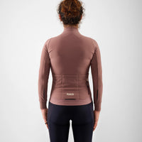 Pedaled Odyssey Women's Long Sleeve Jersey Radtrikot langarm Dark Rose