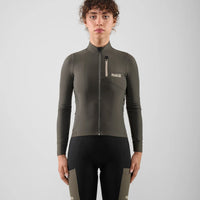 Pedaled Odyssey Women's Long Sleeve Jersey Radtrikot langarm Grey Ink