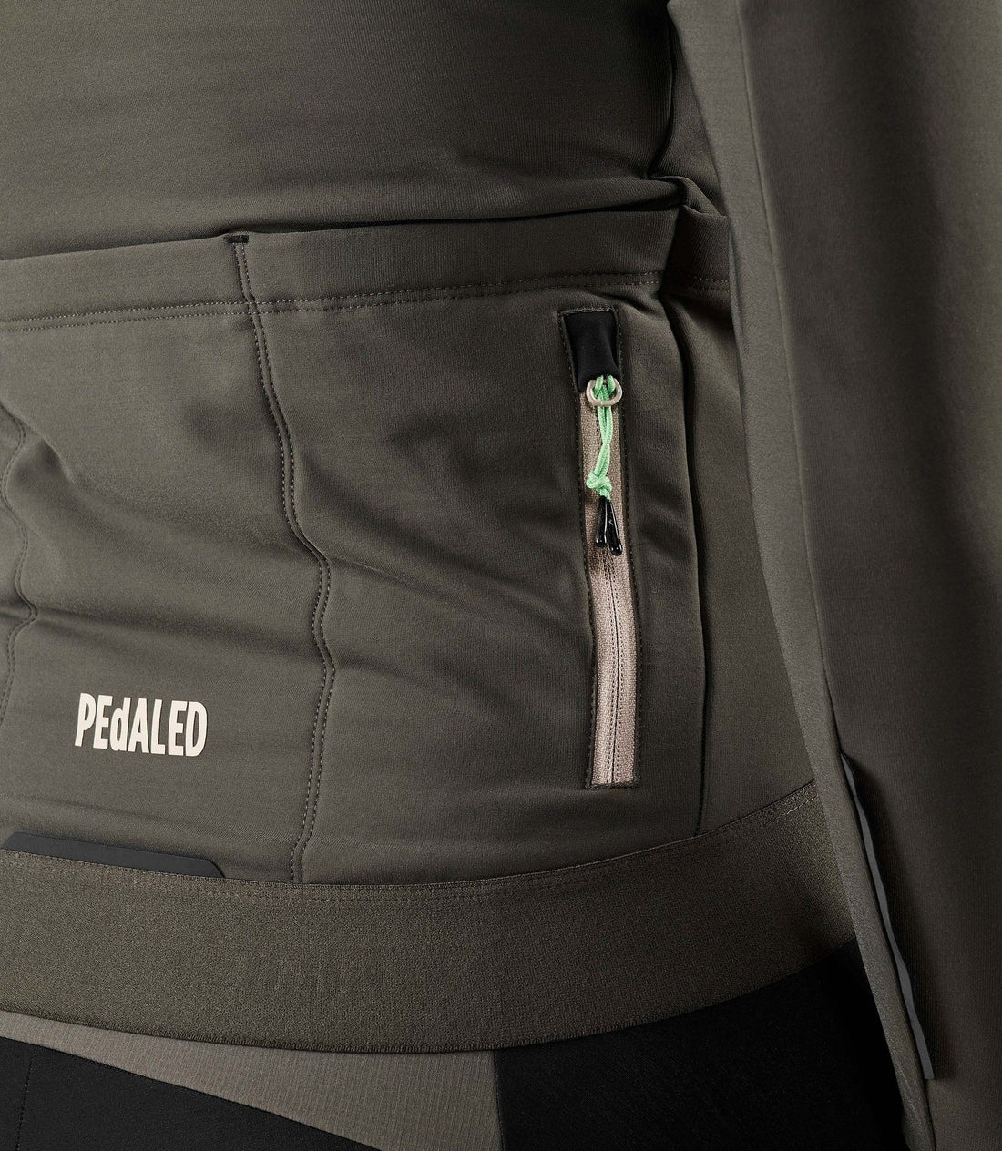 Pedaled Odyssey Women's Long Sleeve Jersey Radtrikot langarm Grey Ink