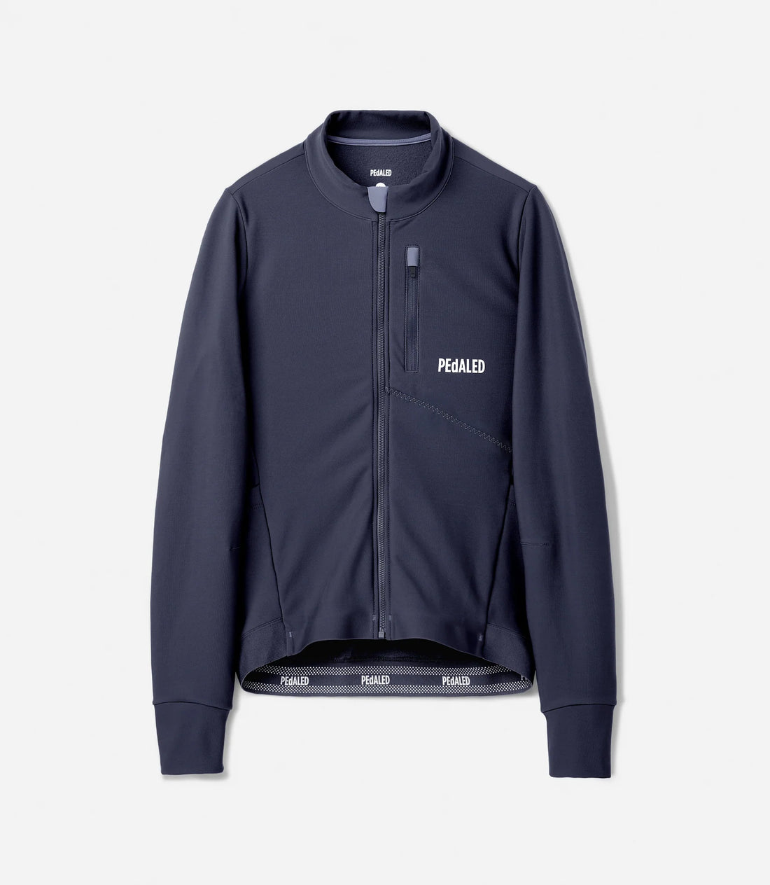 Pedaled Odyssey Women's Long Sleeve Jersey Radtrikot langarm Dark Navy