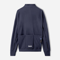 Pedaled Odyssey Women's Long Sleeve Jersey Radtrikot langarm Dark Navy