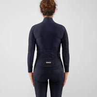 Pedaled Odyssey Women's Long Sleeve Jersey Radtrikot langarm Dark Navy