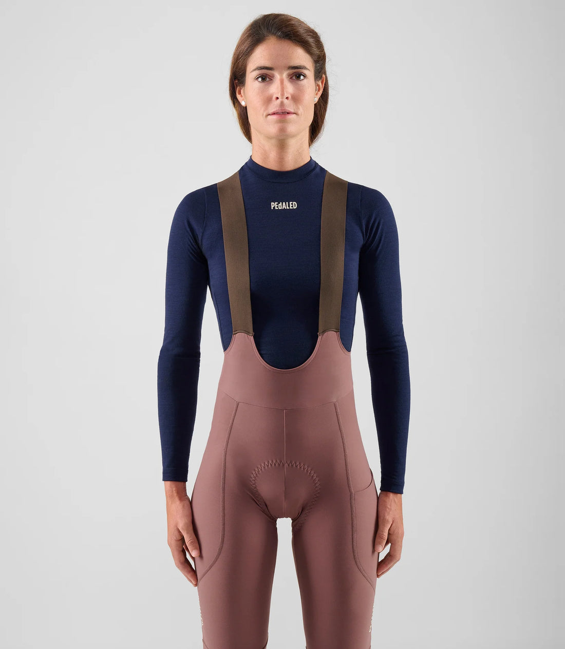 Pedaled Element Merino Wome's Base Layer Radunterhemd langarm Dark Navy