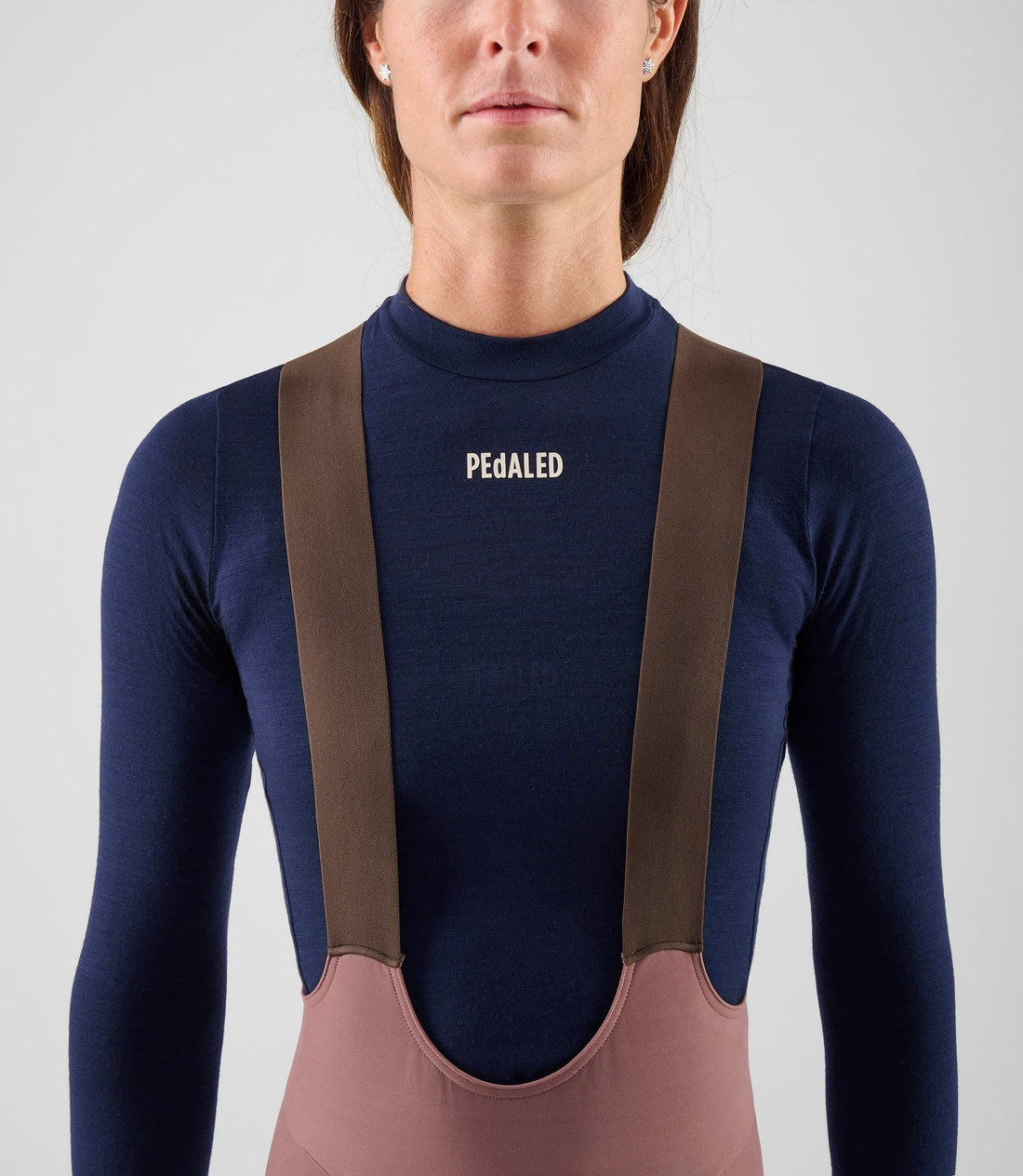 Pedaled Element Merino Wome's Base Layer Radunterhemd langarm Dark Navy
