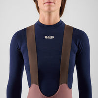 Pedaled Element Merino Wome's Base Layer Radunterhemd langarm Dark Navy