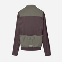 Pedaled Odyssey Windblock Women's Merino Long Sleeve Jersey Radtrikot langarm Raisin Purple