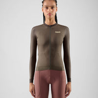 Pedaled Element Women's Long Sleeve Jersey Radtrikot langarm Grey