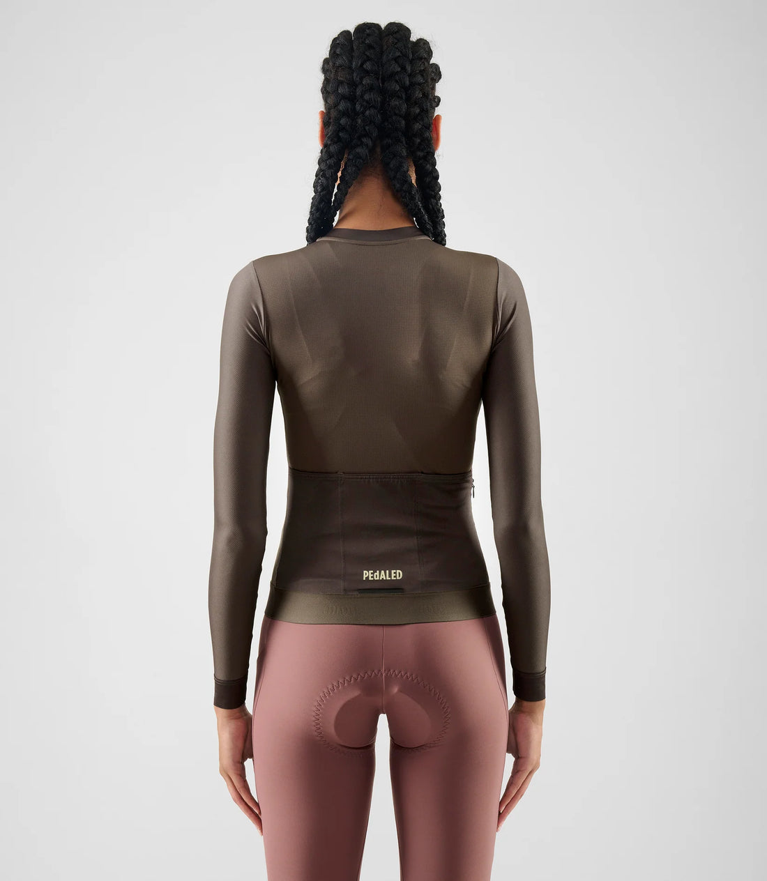 Pedaled Element Women's Long Sleeve Jersey Radtrikot langarm Grey