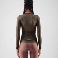 Pedaled Element Women's Long Sleeve Jersey Radtrikot langarm Grey