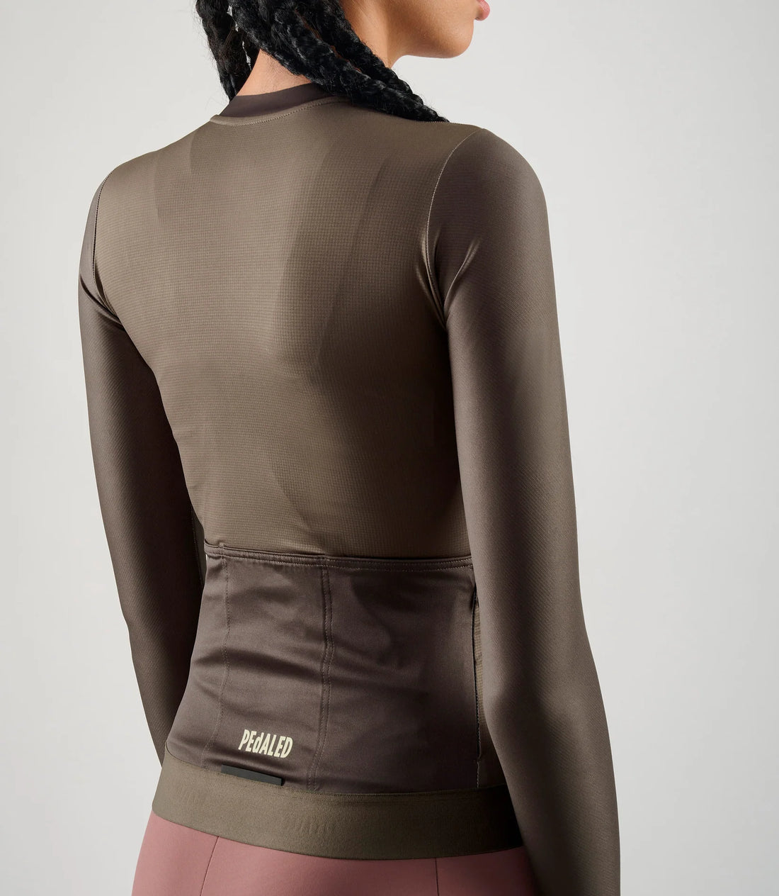 Pedaled Element Women's Long Sleeve Jersey Radtrikot langarm Grey