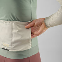 Pedaled Element Women's Long Sleeve Jersey Radtrikot langarm Light Blue