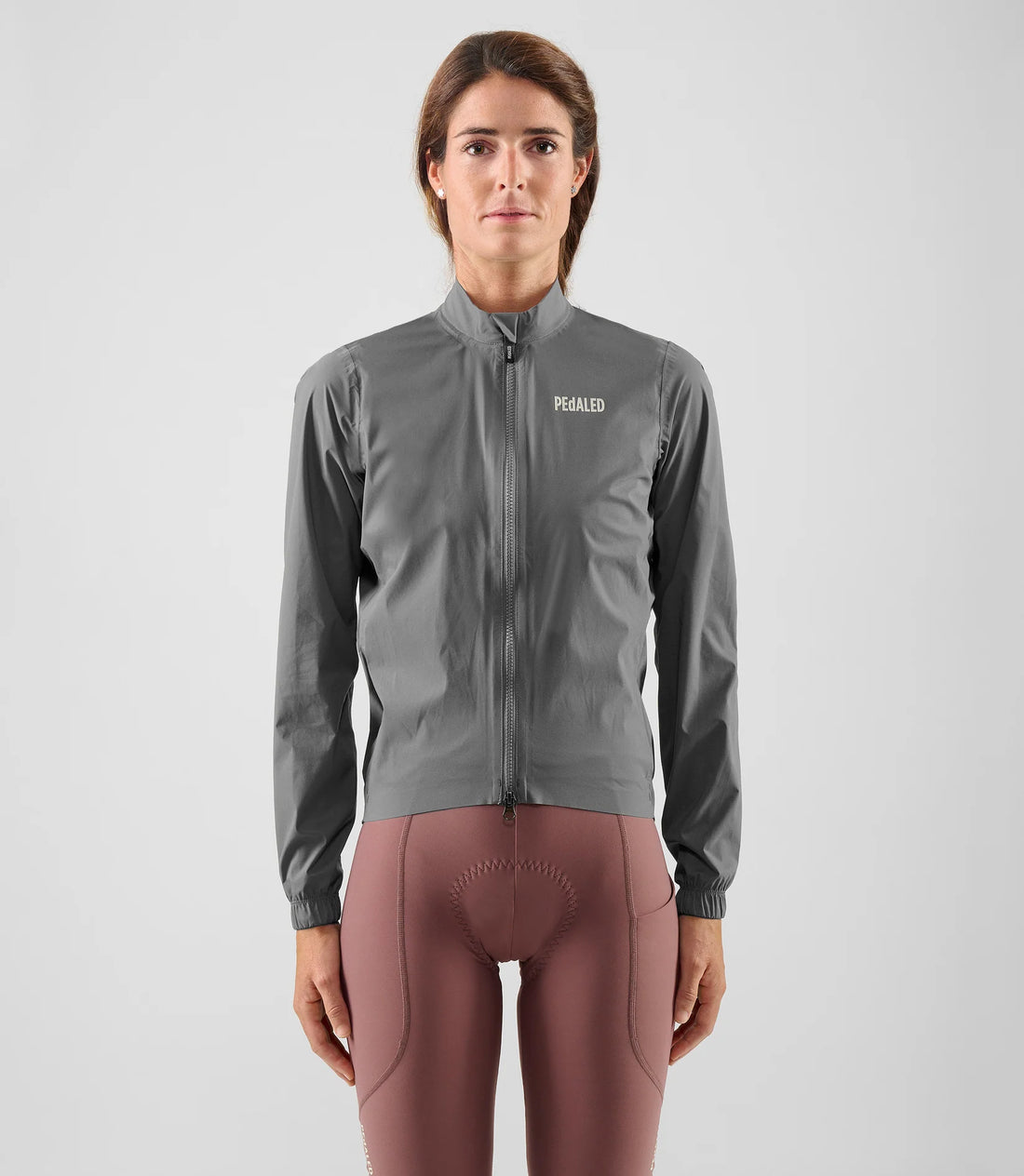 Pedaled Element Waterproof Women's Jacket Regen Fahrradjacke Grey