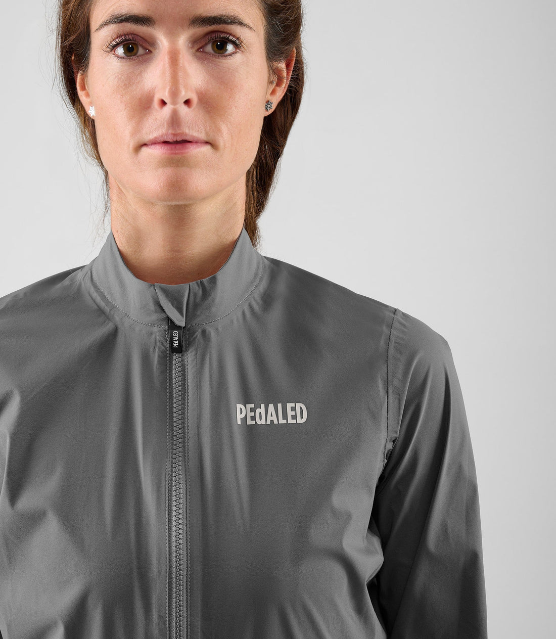 Pedaled Element Waterproof Women's Jacket Regen Fahrradjacke Grey