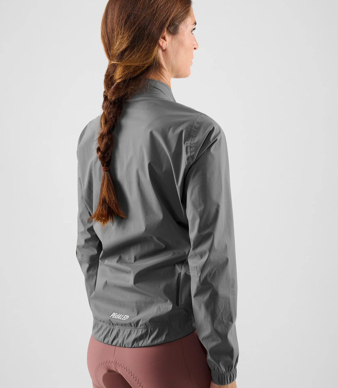 Pedaled Element Waterproof Women's Jacket Regen Fahrradjacke Grey