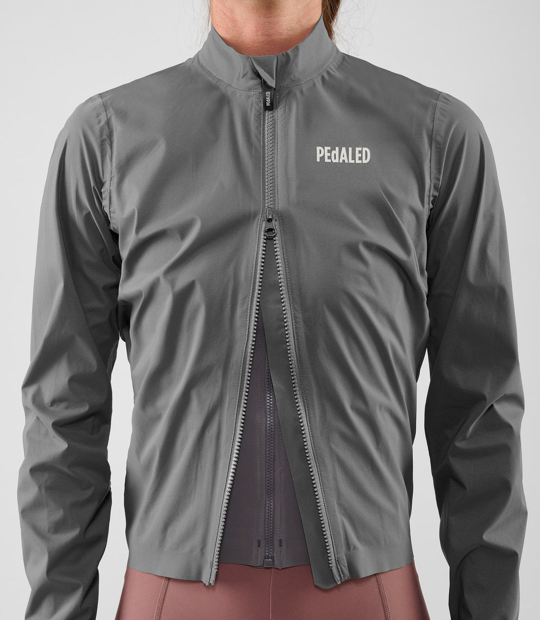 Pedaled Element Waterproof Women's Jacket Regen Fahrradjacke Grey