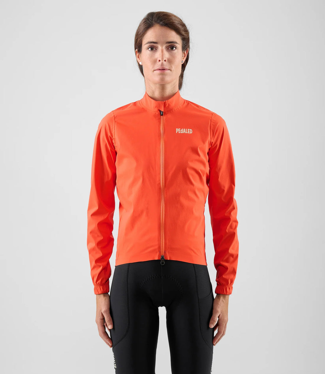 Pedaled Element Waterproof Women's Jacket Regen Fahrradjacke Orange