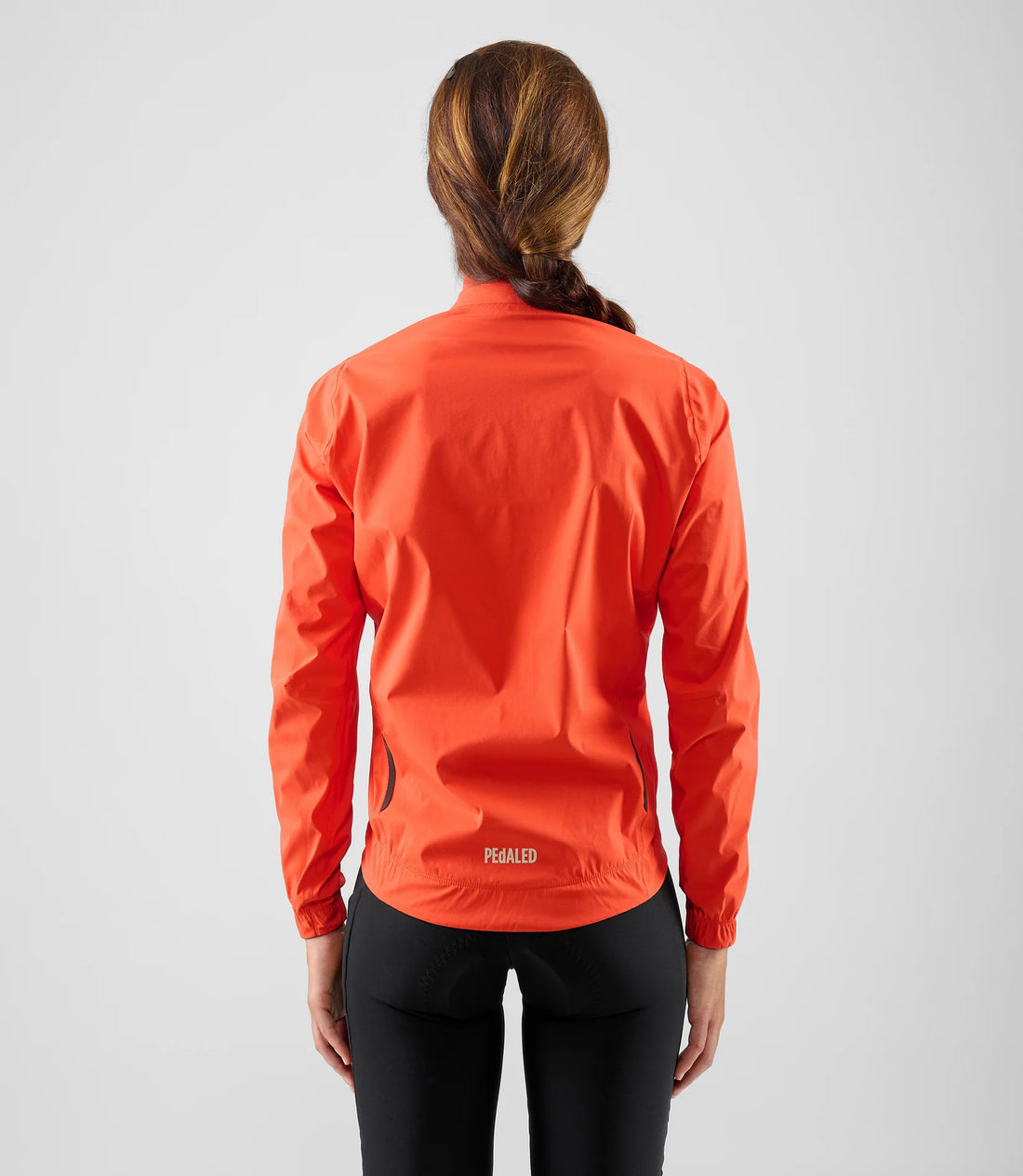Pedaled Element Waterproof Women's Jacket Regen Fahrradjacke Orange