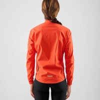 Pedaled Element Waterproof Women's Jacket Regen Fahrradjacke Orange