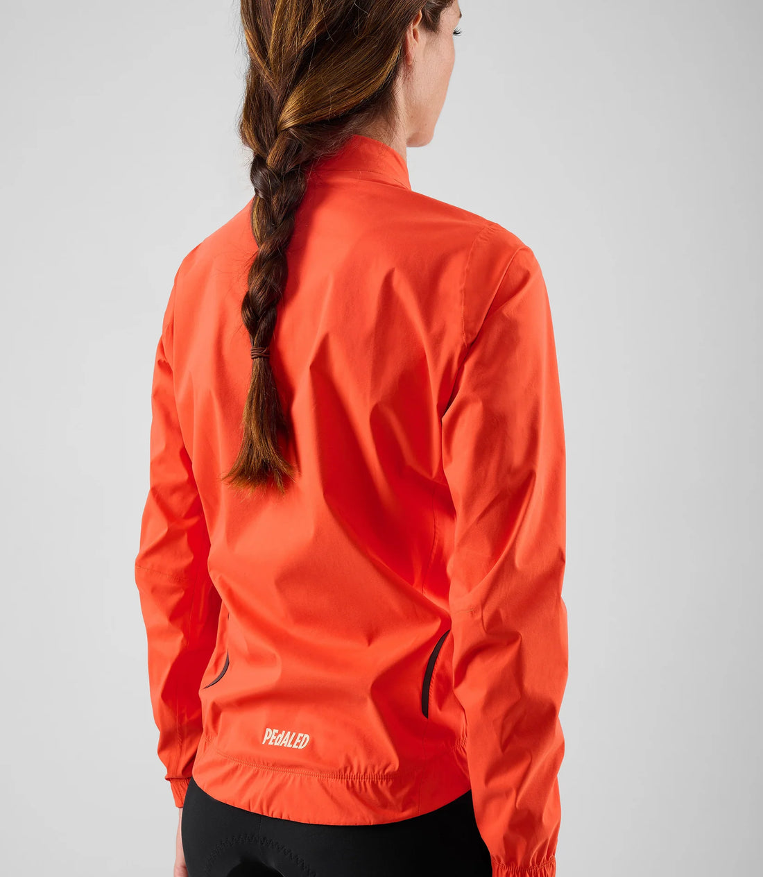 Pedaled Element Waterproof Women's Jacket Regen Fahrradjacke Orange
