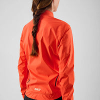 Pedaled Element Waterproof Women's Jacket Regen Fahrradjacke Orange
