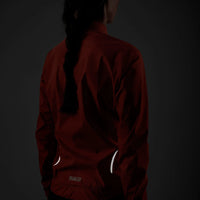 Pedaled Element Waterproof Women's Jacket Regen Fahrradjacke Orange