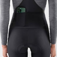 Pedaled Element Women's Tight Thermo Trägerhose Black