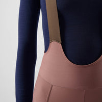 Pedaled Element Women's Tight Thermo Trägerhose Raisin Purple