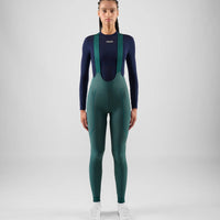 Pedaled Element Women's Tight Thermo Trägerhose Teal